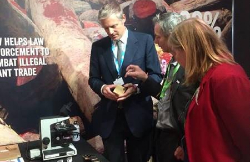 Zac Goldsmith MP at International Wildlife Trading Conference 