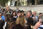 Zac Goldsmith MP talks to Climate Change campaigners